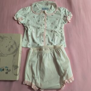 Vintage Scout-Tex Knits - White and Pink Set With Original Box